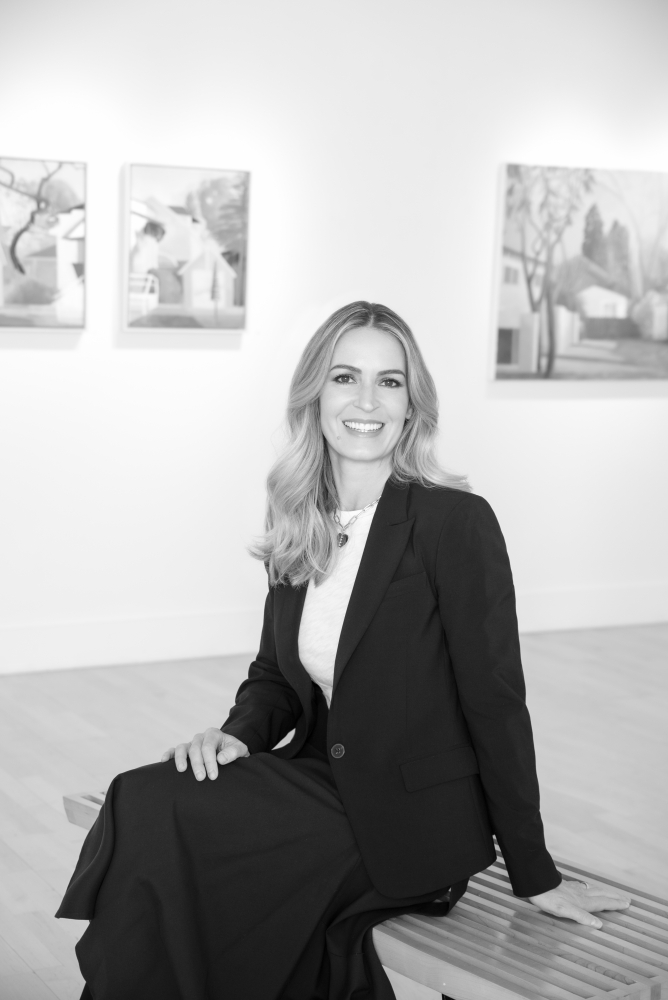 Rebecca Segall, Owner and Director of Gross McCleaf Gallery, Photo: Susan Beard Photography&nbsp;
