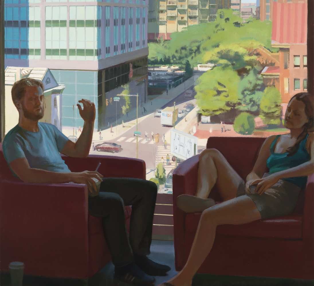 Tom And Patrice In July, 66&quot; x 72&quot;