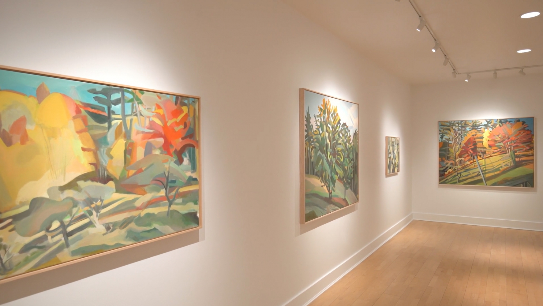 Martha Armstrong: Trees, Seas and Objects, Installation Shot