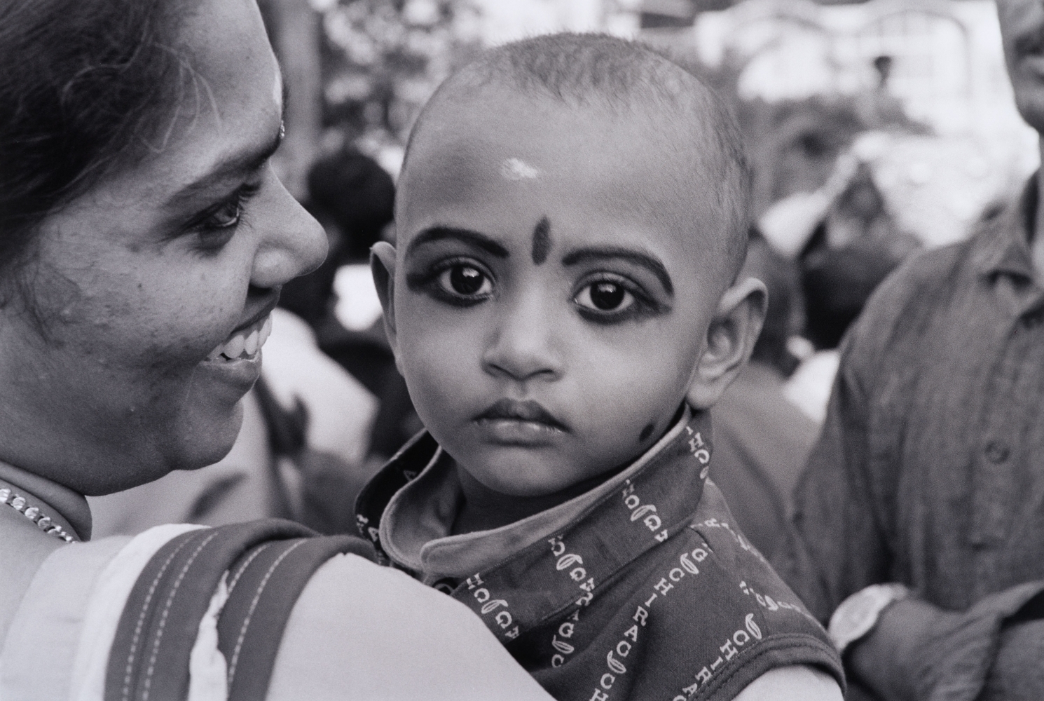 At A Temple Festival, Kochi, Kerala, 11.5&Prime; x 17&Prime;