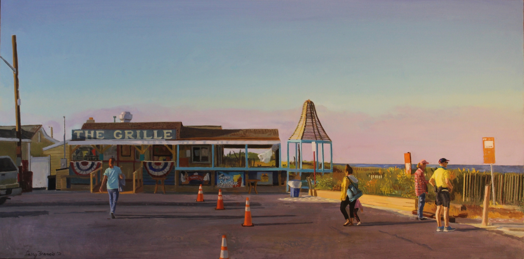 The Grill, Cape May Point, 24&quot; x 48&quot;