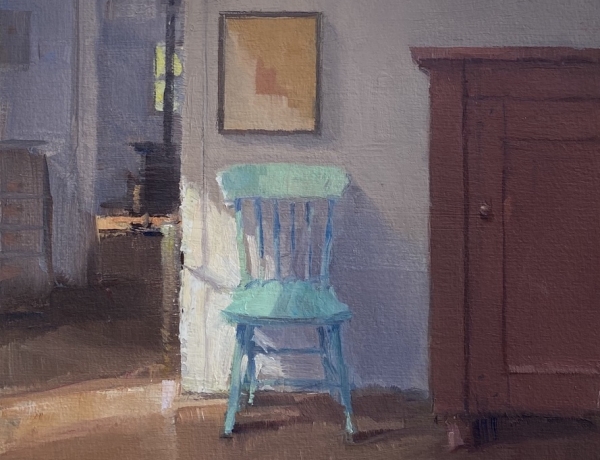 Jeffrey Reed Featured In Painting, An Impromptu Respite