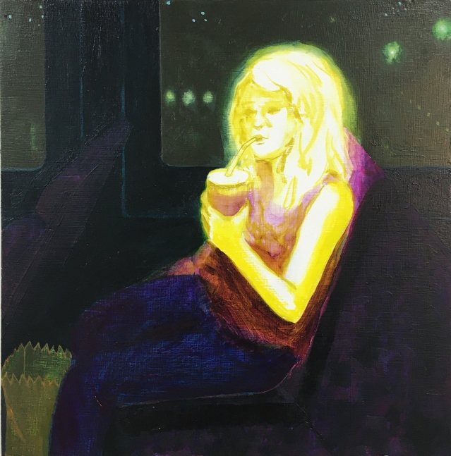 Leigh Werrell, Bus Angel, 12&quot; x 12&quot;