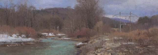 North Branch, Foundry Hill, 5.5&quot; x 16&quot;