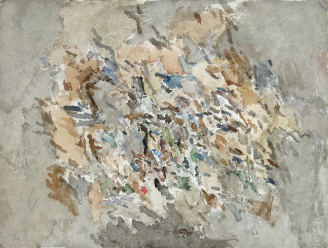 Aspen Variation - Brown, c. 1959  18" x 24"  Watercolor On Paper