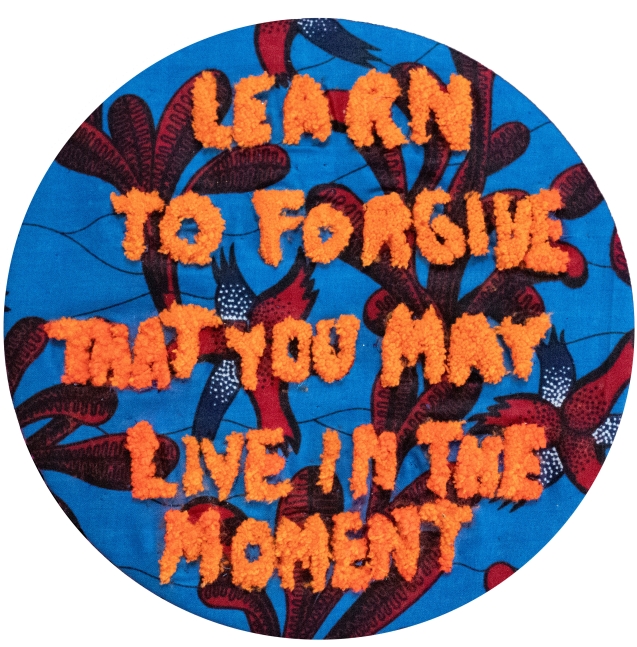 Live In The Moment (SOLD), 10.5&quot; Diameter