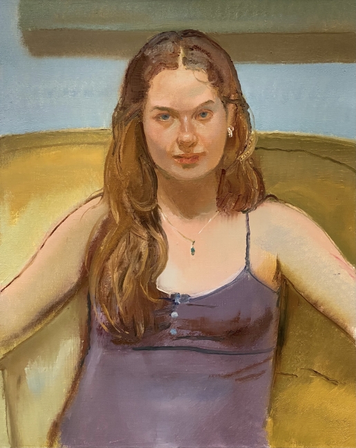 Portrait Of Eva, 30&quot; x 24&quot;