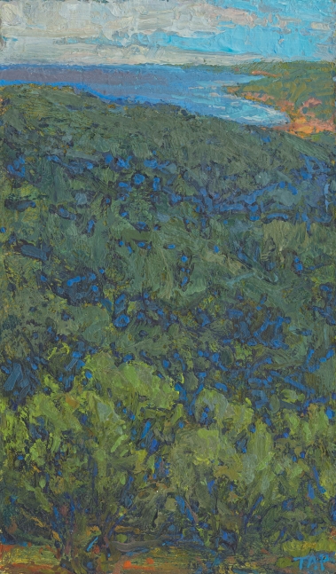 Thomas Paquette,&nbsp;High View To The Water, 6.62&quot; x 4&quot;