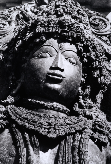 Detail, Belur Temple, Karnataka  17" x 11.5"  Toned Silver Gelatin Print