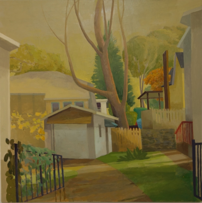 Celia Reisman, Open Gates  30" x 30"  Oil On Canvas