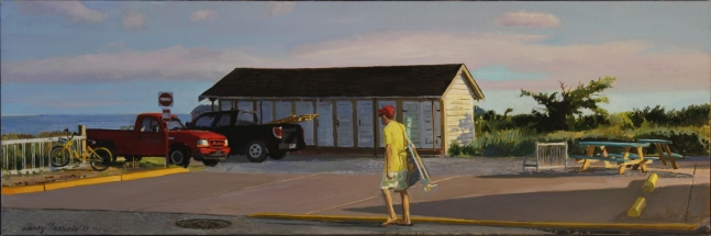 Heading To The Beach, Cape May Point, 10&quot; x 30&quot;